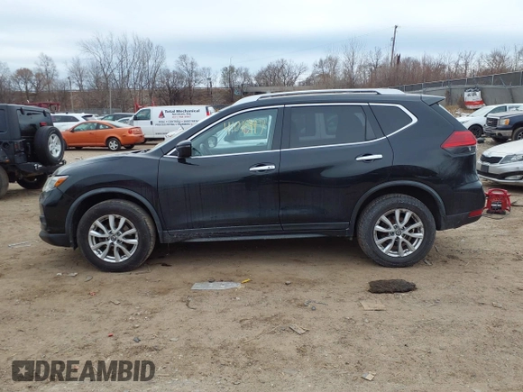 2017 Nissan Rogue S with VIN JN8AT2MV2HW002942, listed as a IAAI auction lot 41018417 with 151,945 mi miles. Bid and sale history available at carsss.com. Image 14.