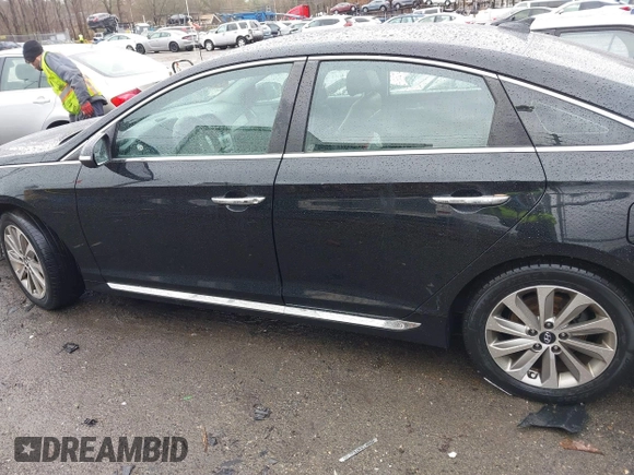 2017 Hyundai Sonata Sport with VIN 5NPE34AF1HH480121, listed as a IAAI auction lot 41823070 with 81,569 mi miles. Bid and sale history available at carsss.com. Image 14.