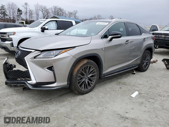 2017 Lexus RX with VIN 2T2ZZMCA2HC071528, listed as a Copart auction lot 40721553 with 46,877 mi miles. Bid and sale history available at carsss.com. Image 1.