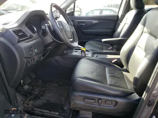 2021 Honda Ridgeline RTL-E with VIN 5FPYK3F7XMB016871, listed as a Copart auction lot 49159985 with 26,775 mi miles and Salvage Title. Bid and sale history available at carsss.com. Image 7.
