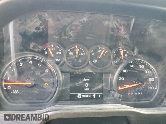 2021 Chevrolet Silverado 1500 Work Truck with VIN 3GCUYAEF3MG207027, listed as a Copart auction lot 42753865 with 15,844 mi miles and Salvage Title. Bid and sale history available at DreamBid. Image 9.