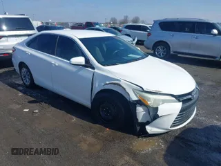 2016 Toyota Camry XLE with VIN 4T1BF1FK1GU155709, listed as a IAAI auction lot 41556465 with 159,923 mi miles and . Bid and sale history available at DreamBid. Image 1.