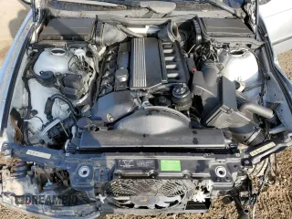 2000 BMW 5 Series 528iA with VIN WBADM6345YGU29738, listed as a Copart auction lot 75176334 with 160,821 mi miles and Salvage Title. Bid and sale history available at carsss.com. Image 12.