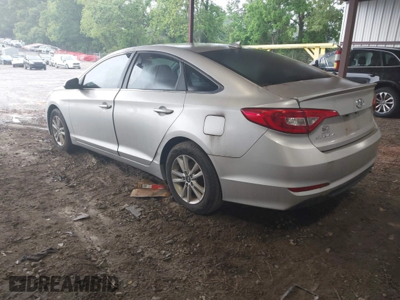2016 Hyundai Sonata SE with VIN 5NPE24AF5GH357844, listed as a IAAI auction lot 42217108 with 138,227 mi miles and . Bid and sale history available at carsss.com. Image 3.