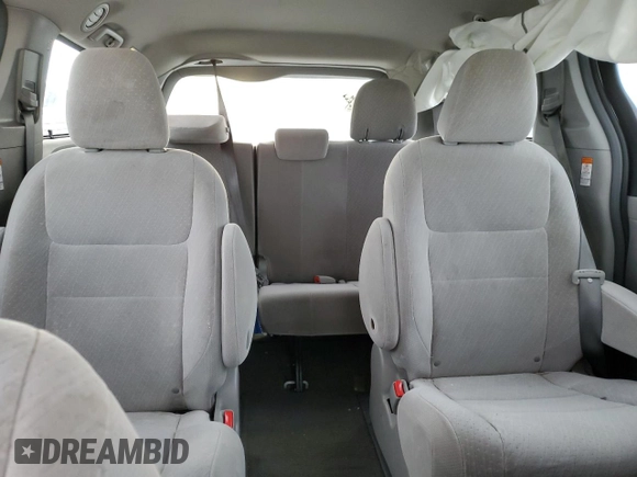 2017 Toyota Sienna LE with VIN 5TDJZ3DC2HS183152, listed as a Copart auction lot 88804605 with 221,348 mi miles and Salvage Title. Bid and sale history available at carsss.com. Image 10.