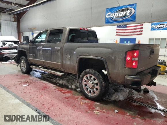 2015 GMC Sierra 2500HD Denali with VIN 1GT120EG6FF619065, listed as a Copart auction lot 83321254 with 120,628 mi miles and Salvage title. Bid and sale history available at DreamBid. Image 2.