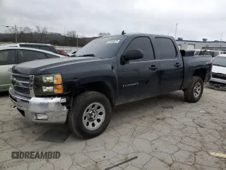 2012 Chevrolet Silverado 1500 LT with VIN 1GCPKSE79CF186424, listed as a Copart auction lot 64758794 with 165,201 mi miles and Salvage Title. Bid and sale history available at DreamBid. Image 1.