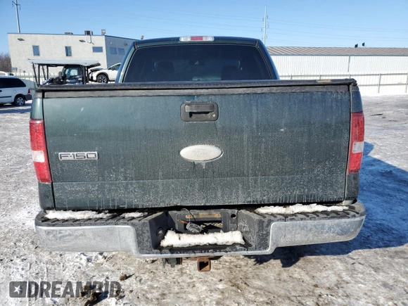 2006 Ford F-150 XLT with VIN 1FTPW14V26FB25774, listed as a Copart auction lot 88533715 with 195,726 mi miles and Salvage Title. Bid and sale history available at carsss.com. Image 6.