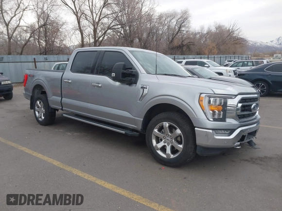 2021 Ford F-150 XL with VIN 1FTFW1E80MFC88733, listed as a IAAI auction lot 41434310 with 31,295 mi miles. Bid and sale history available at carsss.com. Image 1.