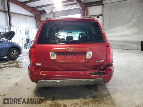 2003 Honda Pilot EX z VIN 2HKYF18693H614665, wystawiony jako Copart lot #57053175 z przebiegiem 291 627 mil mil oraz Czysty tytuł • Clean title. Historia ofert i sprzedaży dostępna na DreamBid. Obrazek 6.