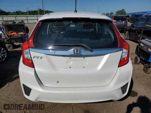 2017 Honda Fit EX with VIN 3HGGK5G79HM701624, listed as a Copart auction lot 63573505 with 95,004 mi miles and Clean title. Bid and sale history available at DreamBid. Image 6.