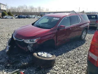 2019 Chevrolet Traverse LT Cloth with VIN 1GNEVGKW8KJ271832, listed as a Copart auction lot 50817795 with 76,526 mi miles and Salvage title. Bid and sale history available at DreamBid. Image 1.