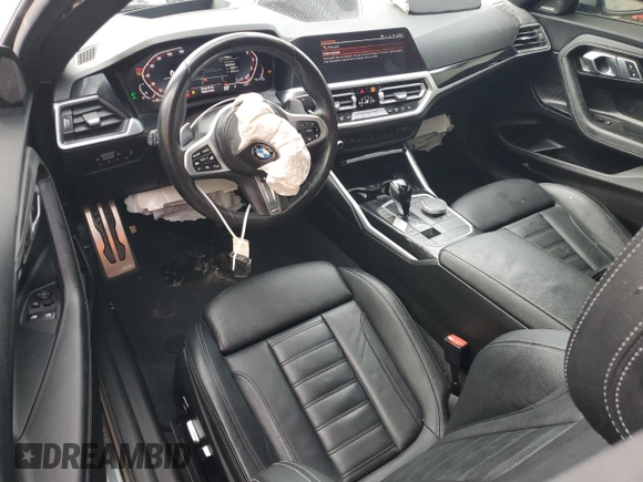 2022 BMW 2 Series 230i with VIN 3MW23CM02N8C35067, listed as a Copart auction lot 88722915 with 77,259 mi miles and Non Repairable. Bid and sale history available at carsss.com. Image 8.