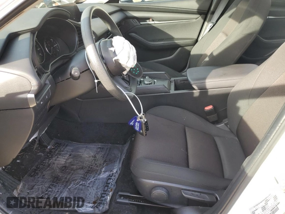 2024 Mazda 3 S with VIN 3MZBPAAM7RM405999, listed as a Copart auction lot 80620024 with 3,432 mi miles and Salvage Title. Bid and sale history available at DreamBid. Image 7.