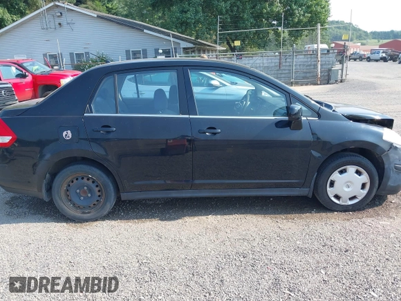 2008 Nissan Versa 1.8 S with VIN 3N1BC11E18L374733, listed as a IAAI auction lot 40022252 with 91,593 mi miles. Bid and sale history available at carsss.com. Image 13.