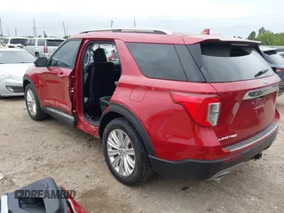 2020 Ford Explorer Limited с VIN 1FMSK7FH6LGD05695, выставлен на аукционе IAAI как лот 42165885 с пробегом 54 974 миль миль и . История ставок и продаж доступна на DreamBid. Изображение 3.