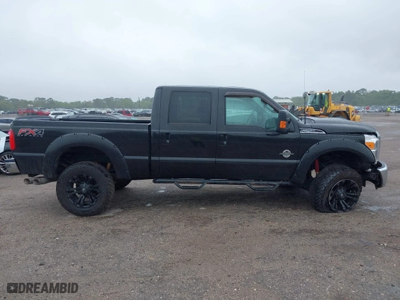 2015 Ford Super Duty F-250 SRW Lariat with VIN 1FT7W2BT7FED63648, listed as a IAAI auction lot 41988979 with 112,493 mi miles. Bid and sale history available at carsss.com. Image 13.