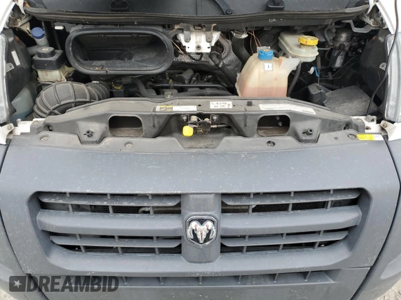 2014 Ram ProMaster Cargo with VIN 3C6TRVBG3EE129057, listed as a Copart auction lot 86796084 with 133,741 mi miles and Salvage Title. Bid and sale history available at DreamBid. Image 12.