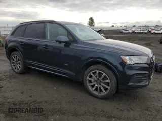 2023 Audi Q7 Premium Plus with VIN WA1LCBF72PD029226, listed as a Copart auction lot 49309715 with Not provided miles and Salvage title. Bid and sale history available at DreamBid. Image 4.