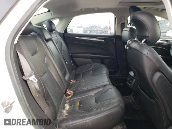 2014 Ford Fusion Titanium Hybrid with VIN 3FA6P0RU7ER333062, listed as a Copart auction lot 53961035 with 160,898 mi miles and Salvage Title. Bid and sale history available at carsss.com. Image 10.