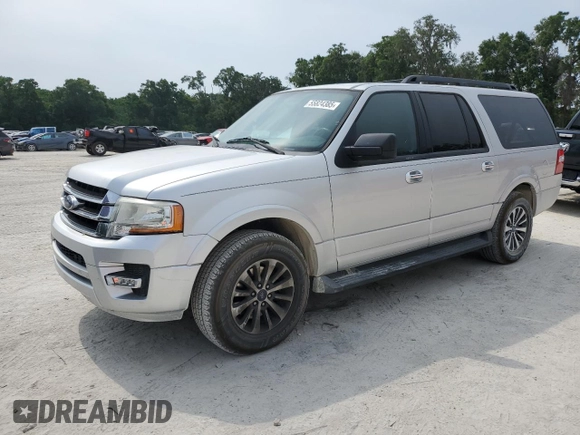 2015 Ford Expedition Max XLT с VIN 1FMJK1HT8FEF15077, выставлен на аукционе Copart как лот 55824385 с пробегом 145 895 миль миль и Списание • Salvage title. История ставок и продаж доступна на DreamBid. Изображение 1.