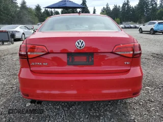 2015 Volkswagen Jetta SE with VIN 3VWD17AJ5FM315331, listed as a Copart auction lot 65616245 with 114,436 mi miles and Salvage title. Bid and sale history available at DreamBid. Image 6.