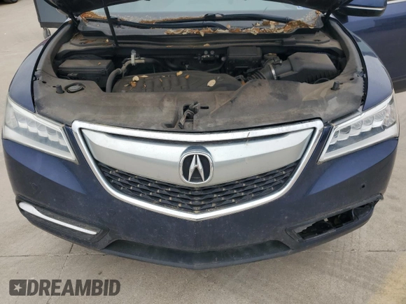 2015 Acura MDX Advance/Entertainment Pkg with VIN 5FRYD3H80FB014718, listed as a Copart auction lot 51899015 with 156,351 mi miles and Clean Title. Bid and sale history available at carsss.com. Image 12.