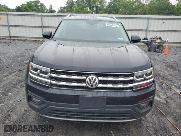 2019 Volkswagen Atlas SE with VIN 1V2UR2CA4KC610944, listed as a Copart auction lot 56814765 with 114,163 mi miles and Salvage title. Bid and sale history available at DreamBid. Image 5.