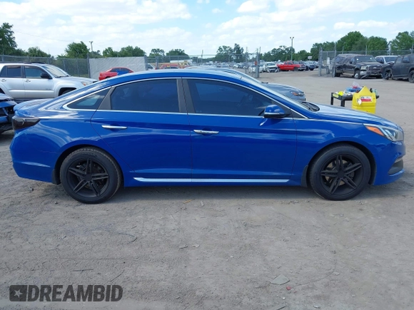 2015 Hyundai Sonata 2.4L Sport with VIN 5NPE34AF8FH099928, listed as a IAAI auction lot 42071898 with 180,440 mi miles. Bid and sale history available at carsss.com. Image 13.