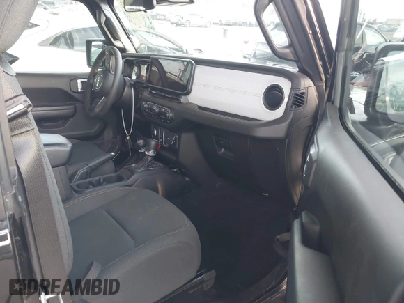 2024 Jeep Wrangler Sport with VIN 1C4PJXAN1RW125436, listed as a IAAI auction lot 41387782 with 17,962 mi miles and . Bid and sale history available at DreamBid. Image 5.