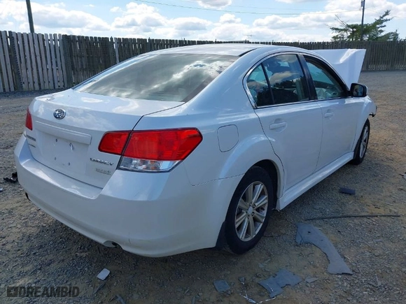 2012 Subaru Legacy 2.5i Premium with VIN 4S3BMBC6XC3013057, listed as a IAAI auction lot 39781834 with 108842 miles. Bid and sale history available at carsss.com. Image 4.