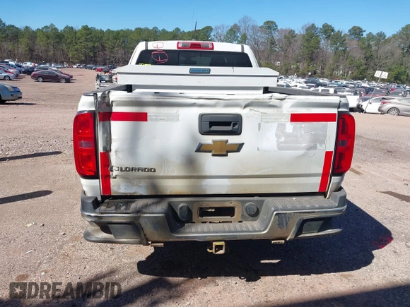 2017 Chevrolet Colorado 4WD Work Truck with VIN 1GCHTBEAXH1264713, listed as a IAAI auction lot 41674650 with 134,209 mi miles. Bid and sale history available at carsss.com. Image 16.