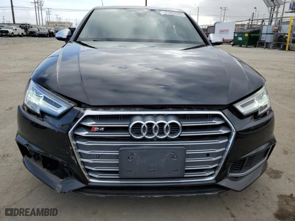 2018 Audi S4 Prestige with VIN WAUC4AF46JA132240, listed as a Copart auction lot 41404293 with 43,765 mi miles. Bid and sale history available at carsss.com. Image 5.