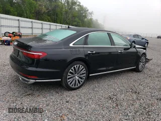 2019 Audi A8 L with VIN WAU8DAF81KN010369, listed as a Copart auction lot 46381143 with 13,921 mi miles. Bid and sale history available at carsss.com. Image 3.