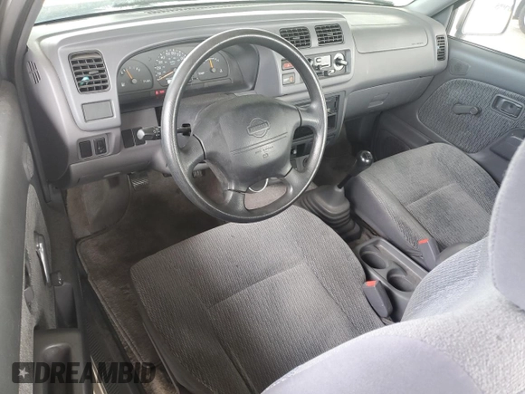 1998 Nissan Frontier XE with VIN 1N6DD26S8WC370482, listed as a Copart auction lot 52017845 with 46,572 mi miles and Salvage title. Bid and sale history available at DreamBid. Image 8.