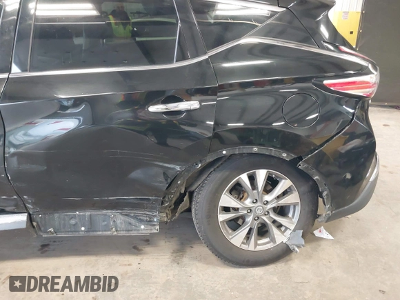 2018 Nissan Murano SL with VIN 5N1AZ2MH7JN132341, listed as a IAAI auction lot 41838334 with 79,516 mi miles. Bid and sale history available at carsss.com. Image 6.