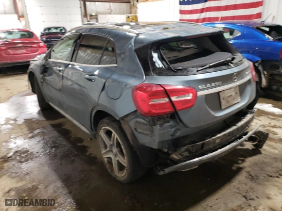2015 Mercedes-Benz GLA-Class GLA 250 with VIN WDCTG4GB9FJ158986, listed as a Copart auction lot 87283054 with NaN miles and Salvage Title. Bid and sale history available at carsss.com. Image 2.