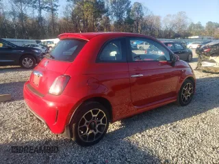 2013 FIAT 500 Turbo with VIN 3C3CFFHH7DT633813, listed as a Copart auction lot 87255644 with 86,778 mi miles and Salvage Title. Bid and sale history available at carsss.com. Image 3.