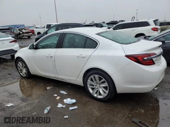 2016 Buick Regal with VIN 2G4GL5EX9G9115426, listed as a Copart auction lot 46299855 with 122,635 mi miles and Clean Title. Bid and sale history available at DreamBid. Image 2.