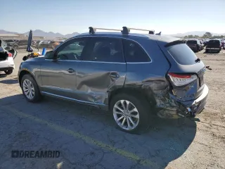 2014 Audi Q5 Premium Plus with VIN WA1LFAFP5EA083331, listed as a Copart auction lot 56058375 with 138,065 mi miles and Salvage title. Bid and sale history available at DreamBid. Image 2.