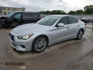 2019 Infiniti Q50 Luxe с VIN JN1EV7AP2KM511901, выставлен на аукционе Copart как лот 53882425 с пробегом 115 958 миль миль и Чистый • Clean title. История ставок и продаж доступна на DreamBid. Изображение 1.