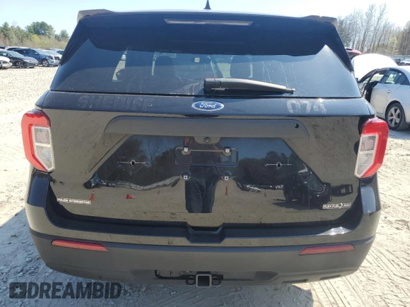 2023 Ford Police Interceptor Utility z VIN 1FM5K8ABXPGC20161, wystawiony jako Copart lot #54601335 z przebiegiem 13 566 mil mil oraz Czysty tytuł • Clean title. Historia ofert i sprzedaży dostępna na DreamBid. Obrazek 6.