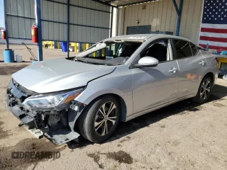 2021 Nissan Sentra SV z VIN 3N1AB8CV0MY248123, wystawiony jako Copart lot #56487875 z przebiegiem 71 567 mil mil oraz Czysty tytuł • Clean title. Historia ofert i sprzedaży dostępna na DreamBid. Obrazek 1.