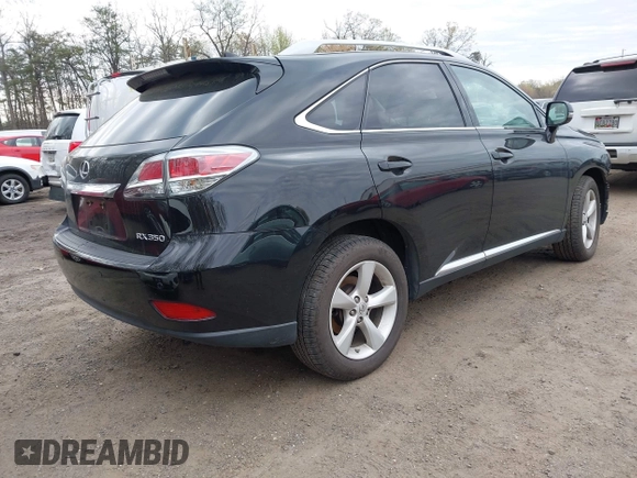 2015 Lexus RX 350 with VIN 2T2BK1BAXFC327059, listed as a IAAI auction lot 41967511 with 66,584 mi miles and . Bid and sale history available at DreamBid. Image 4.