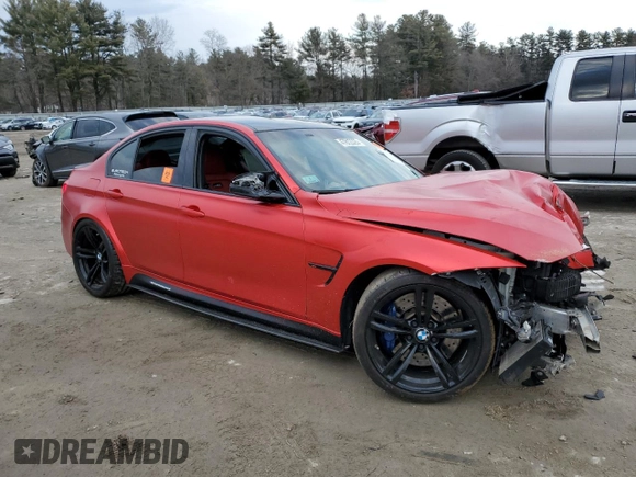 2016 BMW M3 z VIN WBS8M9C55G5G41723, wystawiony jako Copart lot #47812325 z przebiegiem 62 290 mil mil oraz Szkoda całkowita • Salvage title. Historia ofert i sprzedaży dostępna na DreamBid. Obrazek 4.
