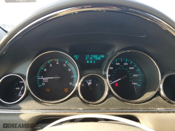 2013 Buick Enclave Leather with VIN 5GAKRCKD9DJ170097, listed as a Copart auction lot 44064755 with 0 mi miles and Salvage Title. Bid and sale history available at carsss.com. Image 9.