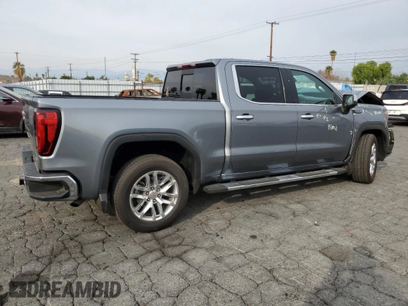 2019 GMC Sierra 1500 with VIN 1GTU8DED2KZ214340, listed as a Copart auction lot 42968745 with 44,313 mi miles and Salvage Title. Bid and sale history available at DreamBid. Image 3.