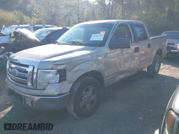 2010 Ford F-150 XL with VIN 1FTEW1C88AFA10043, listed as a IAAI auction lot 41764767 with 222,301 mi miles. Bid and sale history available at carsss.com. Image 17.