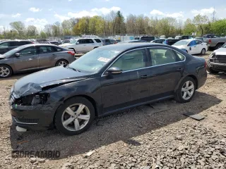 2012 Volkswagen Passat SE z VIN 1VWBP7A30CC071883, wystawiony jako Copart lot #53976725 z przebiegiem 206 180 mil mil oraz Szkoda całkowita • Salvage title. Historia ofert i sprzedaży dostępna na DreamBid. Obrazek 1.