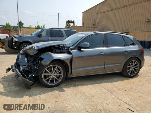 2015 Audi Q5 Premium Plus z VIN WA1DGAFP2FA135906, wystawiony jako Copart lot #58762915 z przebiegiem Nie podano mil oraz Szkoda całkowita • Salvage title. Historia ofert i sprzedaży dostępna na DreamBid. Obrazek 1.